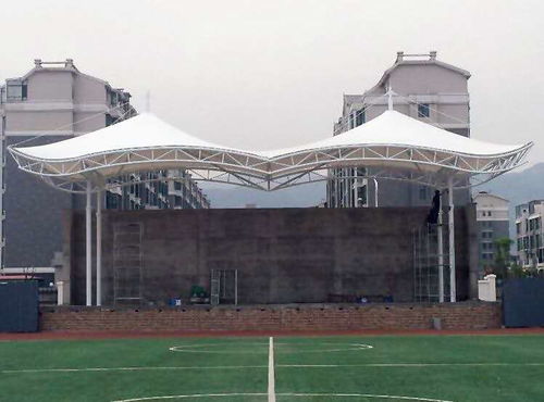 随州扬航钢构装饰工程 专业打造看台膜结构设计与施工一体化解决方案