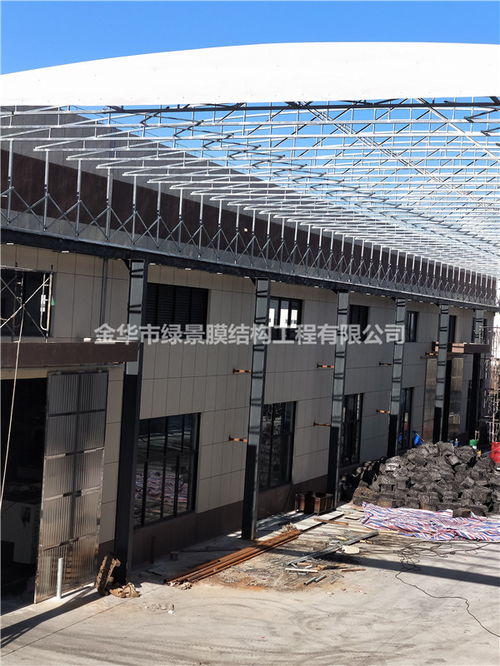 膜结构停车棚 从工程设计到精细施工的全流程解析