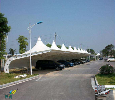 无锡钢膜结构自行车定制停车棚景观工程设计与施工报价解析