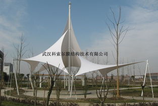 赤壁景观膜结构工程设计及施工全解析